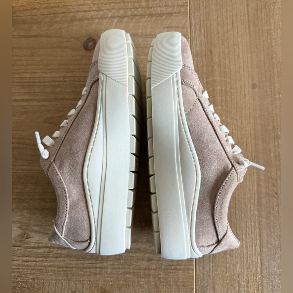 NWOT DR. SCHOLLS Time Off Women's Platform Sneakers size 6 in taupe - Picture 8 of 8